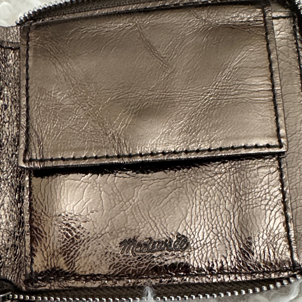 Madewell Metallic Key  Card Holder